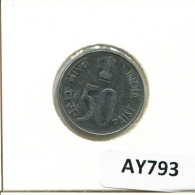 50 PAISE 1991 INDIA Coin #AY793.U.A - India