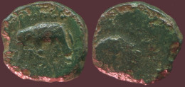 ELEPHANT Antike Authentische Original GRIECHISCHE Münze 1.3g/10mm #ANT1662.10.D.A - Greek