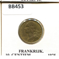 10 CENTIMES 1975 FRANKREICH FRANCE Französisch Münze #BB453.D.A - 10 Centimes