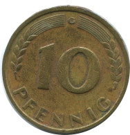 10 PFENNIG 1949 C BRD DEUTSCHLAND Münze GERMANY #AD840.9.D.A - 10 Pfennig