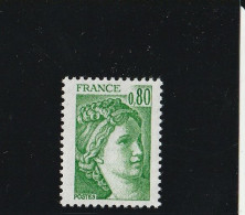 Y&T N° 1970c ** Gomme Tropicale Sans Phosphore - Unused Stamps