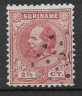 Suriname 1873-88, NVPH 3D, Kw 3 EUR (SN 3154) - Surinam ... - 1975