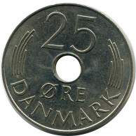 25 ORE 1977 DENMARK Coin #AZ378.U.A - Dinamarca