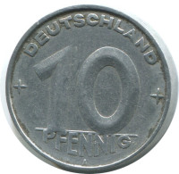 10 PFENNIG 1950 A DDR EAST DEUTSCHLAND Münze GERMANY #AE077.D.A - 10 Pfennig