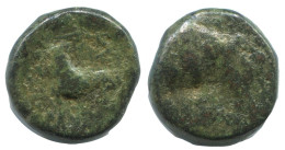 Auténtico ORIGINAL GRIEGO ANTIGUO Moneda 3.5g/14mm #AG197.12.E.A - Griechische Münzen