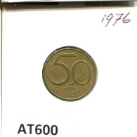 50 GROSCHEN 1976 AUSTRIA Coin #AT600.U.A - Oostenrijk
