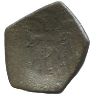 Auténtico Original Antiguo BYZANTINE IMPERIO Trachy Moneda 1.6g/21mm #AG687.4.E.A - Byzantines