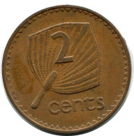 2 CENTS 1982 FIJI Moneda #BA155.E.A - Fidji