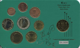 LUXEMBOURG 2003-2004 EURO SET + MEDAL UNC #SET1227.16.D.A - Lussemburgo