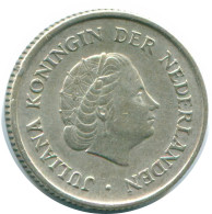 1/4 GULDEN 1965 NIEDERLÄNDISCHE ANTILLEN SILBER Koloniale Münze #NL11318.4.D.A - Antilles Néerlandaises