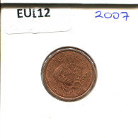 2 EURO CENTS 2007 FRANCIA FRANCE Moneda #EU112.E.A - Frankrijk