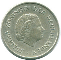 1/4 GULDEN 1967 ANTILLAS NEERLANDESAS PLATA Colonial Moneda #NL11477.4.E.A - Antilles Néerlandaises