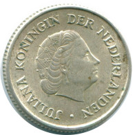 1/4 GULDEN 1967 NIEDERLÄNDISCHE ANTILLEN SILBER Koloniale Münze #NL11533.4.D.A - Antille Olandesi