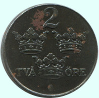 2 ORE 1950 SWEDEN Coin #AC777.2.U.A - Suède