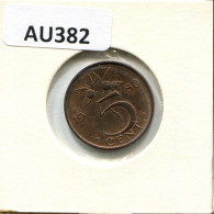 5 CENTS 1980 NEERLANDÉS NETHERLANDS Moneda #AU382.E.A - 1948-1980: Juliana