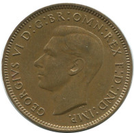 FARTHING 1942 UK GRANDE-BRETAGNE GREAT BRITAIN Pièce #AG768.1.F.A - B. 1 Farthing