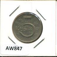 5 KORUN 1967 CZECHOSLOVAKIA Coin #AW847.U.A - Tsjechoslowakije