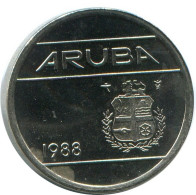 5 CENTS 1988 ARUBA Pièce (From BU Mint Set) #AH109.F.A - Aruba