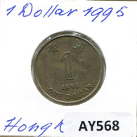 1 DOLLAR 1995 HONG KONG Coin #AY568.U.A - Hong Kong