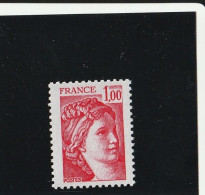 Y&T N° 1972c ** Gomme Tropicale Sans Phosphore - Unused Stamps