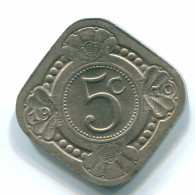 5 CENTS 1970 ANTILLAS NEERLANDESAS Nickel Colonial Moneda #S12521.E.A - Antilles Néerlandaises