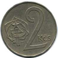 2 KORUN 1983 CZECHOSLOVAKIA Coin #AR228.U.A - Tschechoslowakei