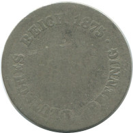 5 PFENNIG 1875 DEUTSCHLAND Münze GERMANY #AE665.D.A - 5 Pfennig