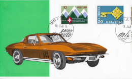 Postzegels > Europa > Zwitserland > 1960-1969 >Salon Auto 1968 (18285) - Storia Postale