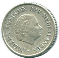 1/4 GULDEN 1956 ANTILLAS NEERLANDESAS PLATA Colonial Moneda #NL10911.4.E.A - Antilles Néerlandaises