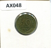 10 CENTIMES 1969 FRANCE Pièce #AX048.F.A - 10 Centimes