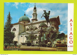 Italie ASIAGO Dôme Et Fontaine Statue équestre - Vicenza
