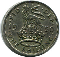 SHILLING 1950 UK GROßBRITANNIEN GREAT BRITAIN Münze #AZ057.D.A - I. 1 Shilling