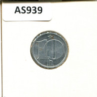 10 HALERU 1983 CHECOSLOVAQUIA CZECHOESLOVAQUIA SLOVAKIA Moneda #AS939.E.A - Czechoslovakia