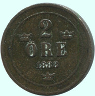 2 ORE 1888 SUECIA SWEDEN Moneda #AC893.2.E.A - Zweden
