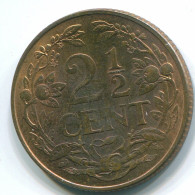 2 1/2 CENT 1965 CURACAO NÉERLANDAIS NETHERLANDS Bronze Colonial Pièce #S10213.F.A - Curacao