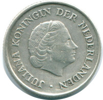 1/4 GULDEN 1970 NETHERLANDS ANTILLES SILVER Colonial Coin #NL11623.4.U.A - Niederländische Antillen