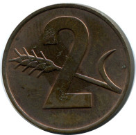 2 RAPPEN 1970 SUIZA SWITZERLAND Moneda #AY108.3.E.A - Autres & Non Classés