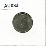 1 FRANC 1973 FRENCH Text BÉLGICA BELGIUM Moneda #AU033.E.A - 1 Franc