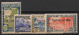 ININI - 1944 - N°YT. 53 à 56 - Série Complète - Neuf Luxe ** / MNH / Postfrisch - Unused Stamps