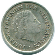1/10 GULDEN 1960 ANTILLAS NEERLANDESAS PLATA Colonial Moneda #NL12290.3.E.A - Antilles Néerlandaises