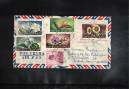 Indonesia 1961 Interesting Airmail Letter - Indonésie