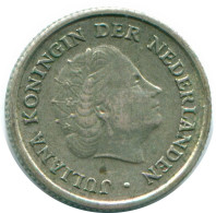 1/10 GULDEN 1956 ANTILLAS NEERLANDESAS PLATA Colonial Moneda #NL12107.3.E.A - Antille Olandesi