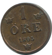 1 ORE 1895 SUÈDE SWEDEN Pièce #AD243.2.F.A - Schweden