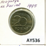 20 FORINT 1995 HONGRIE HUNGARY Pièce #AY536.F.A - Hungría