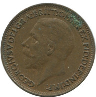 FARTHING 1929 UK GBAN BRETAÑA GREAT BRITAIN Moneda #AG776.1.E.A - B. 1 Farthing