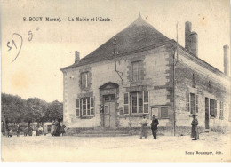 Carte POSTALE Ancienne De  BOUY - Mairie - Autres & Non Classés
