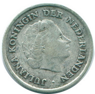 1/10 GULDEN 1960 ANTILLAS NEERLANDESAS PLATA Colonial Moneda #NL12298.3.E.A - Nederlandse Antillen