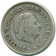 1/4 GULDEN 1965 ANTILLAS NEERLANDESAS PLATA Colonial Moneda #NL11415.4.E.A - Antille Olandesi