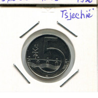 5 KORUN 2002 CZECH REPUBLIC Coin #AP769.2.U.A - Repubblica Ceca