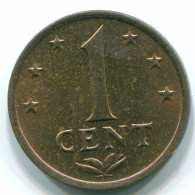 1 CENT 1974 NETHERLANDS ANTILLES Bronze Colonial Coin #S10665.U.A - Niederländische Antillen